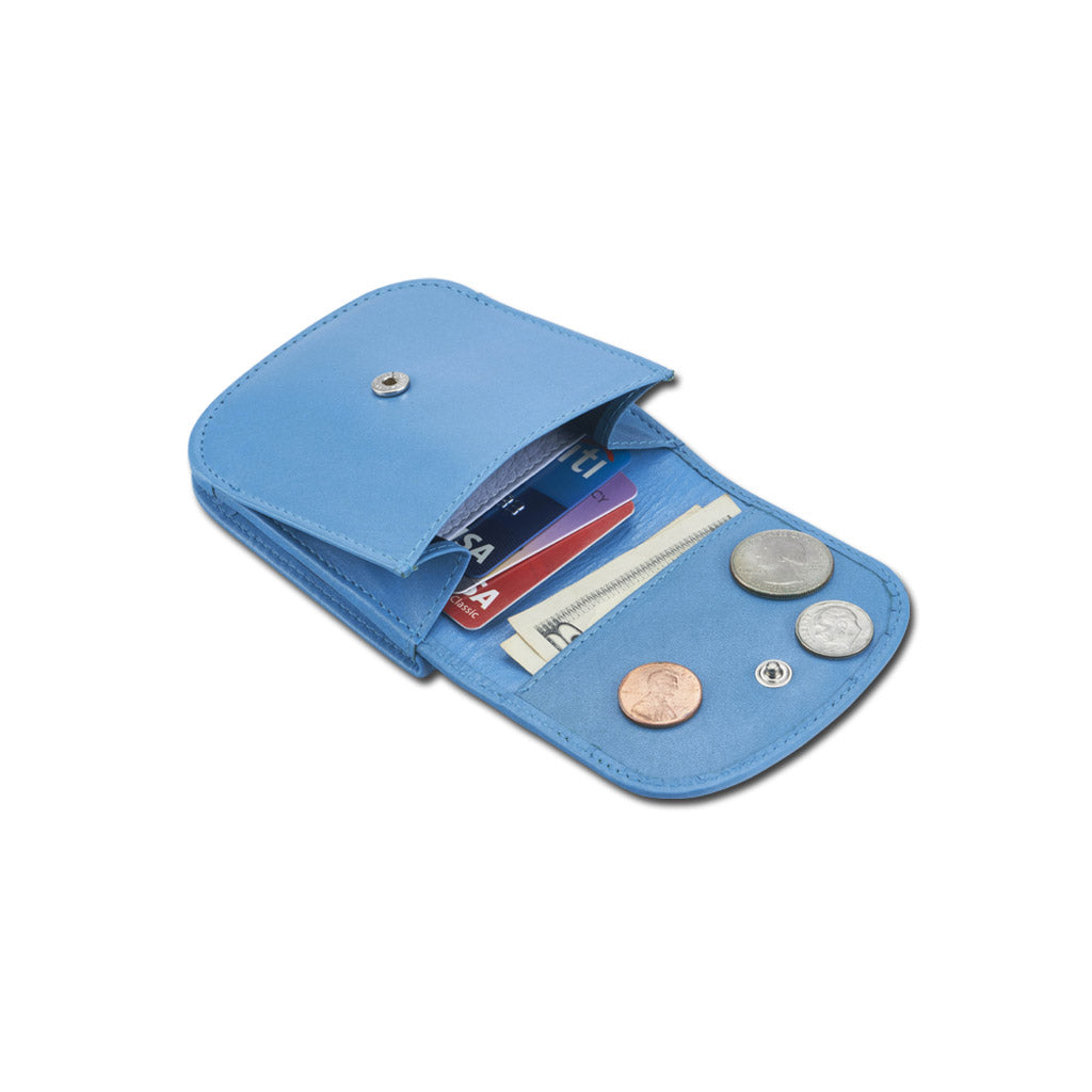 Leather Taxi Wallet-Compact Coin travel Wallet for Men