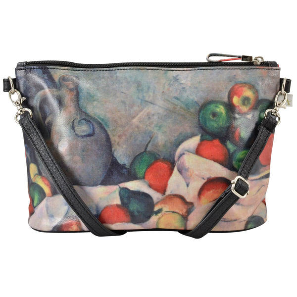 Alicia Klein small crossbody bag, Cezanne Still Life, back view