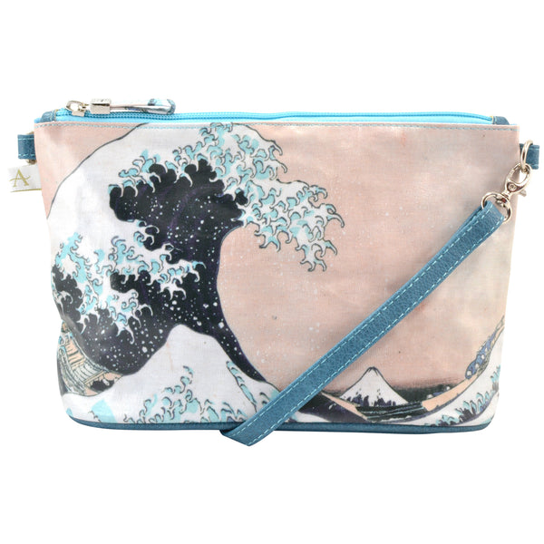 Alicia Klein small crossbody bag, Hokusai Wave