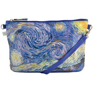 Alicia Klein small crossbody bag, Van Gogh's Starry Night